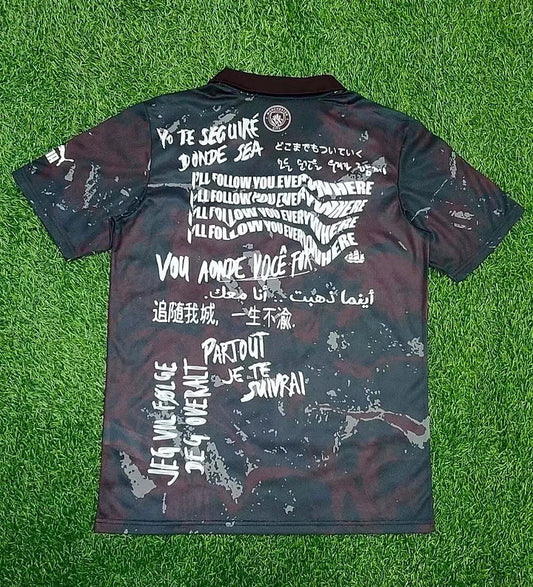2025/2026 Manchester City Special Edition Black Football Shirt