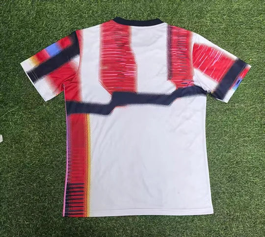2025/2026 Bayern Munich Pre Match Training Wear Colorful Football Jersey