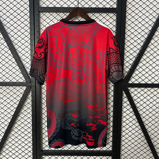 2024/2025 Real Madrid Special Edition Red and black Football Shirt
