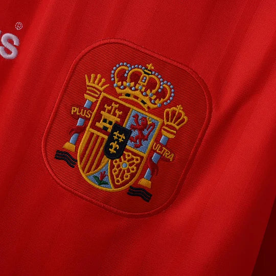 1994 Retro Spain Home Football Shirt