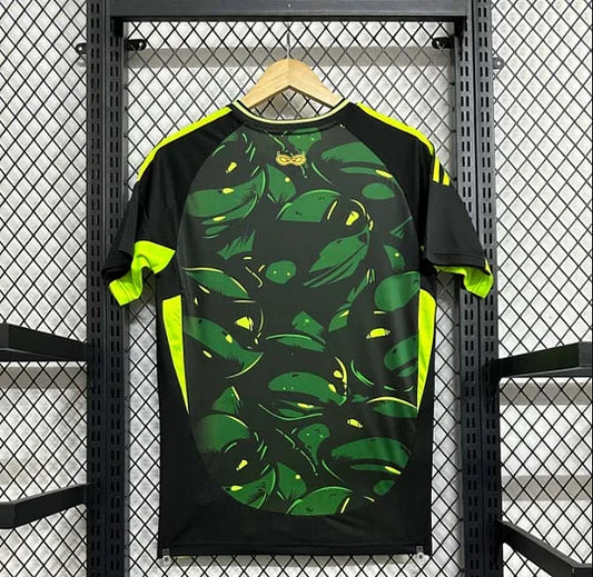 2024/2025 Real Madrid Training Wear Green Football Shirt