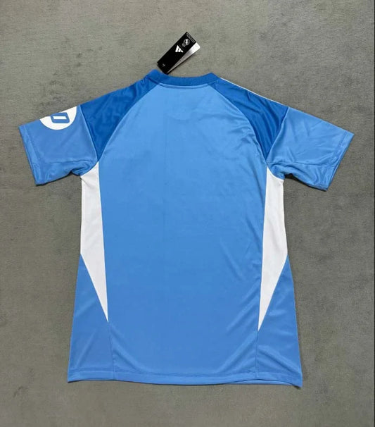 2025/2026 Real Madrid Training Wear Blue Football Shirt