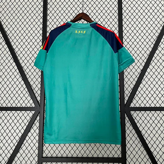 2010 Retro Spain Goalkeeper Green Soccer Shirt