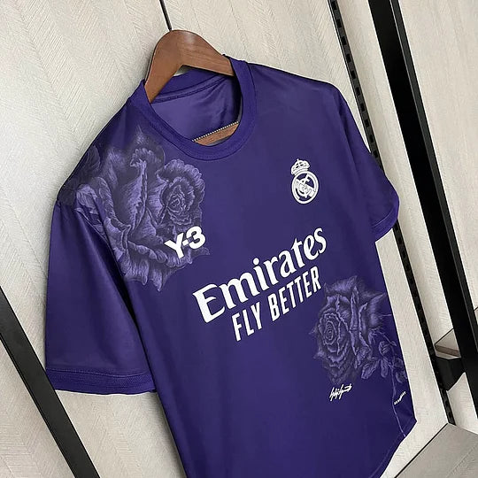 2024/2025 Real Madrid Y-3 Special Edition Purple Football Shirt