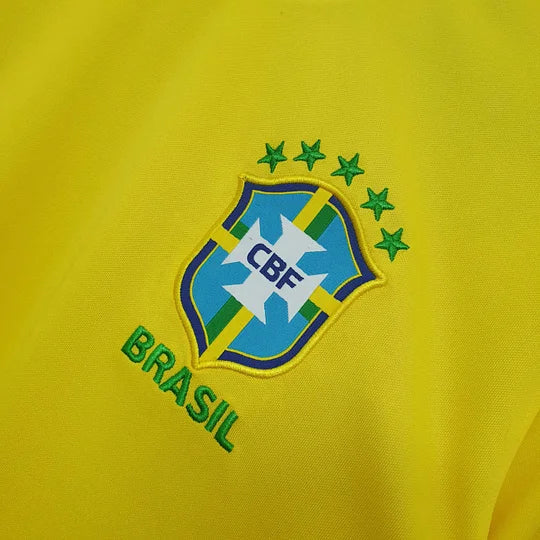 2020 Retro Brazil Home Football Shirt