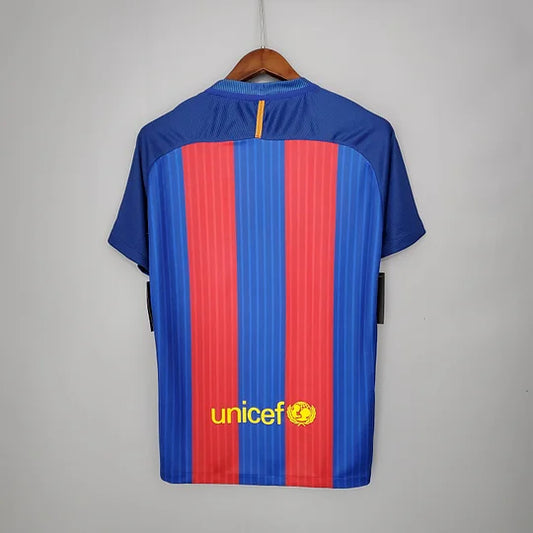2016/2017 Retro Barcelona Football Shirt Home
