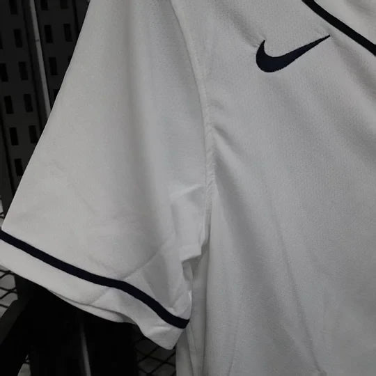 2025/2026 Psg Paris Saint-Germain Baseball Uniform White Football Shirt