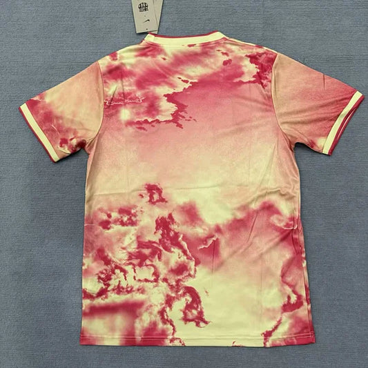 2025/2026 Barcelona Special Edition Pink Orange Gradient Football Shirt