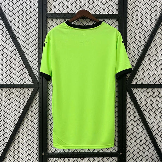 2025 Portugal Goalkeeper Green Football Jersey