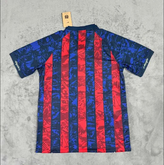 2024/2025 Barcelona Special Edition Red and blue Football Shirt