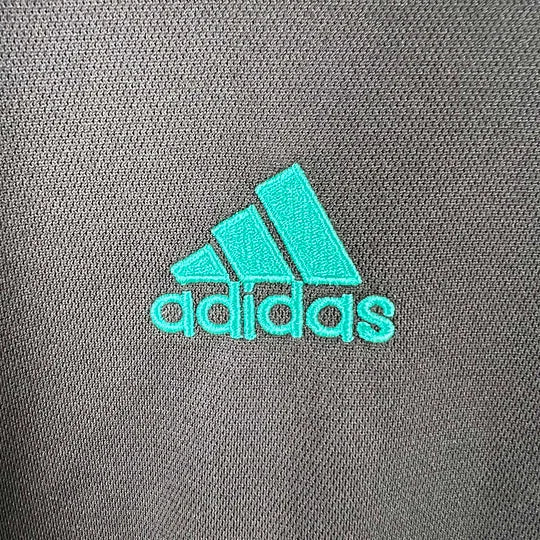 2017/2018 Retro Long Sleeve Real Madrid Away Football Shirt