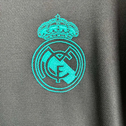 2017/2018 Retro Long Sleeve Real Madrid Away Football Shirt