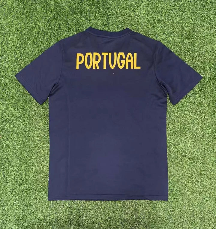 2025 Portugal Special Edition T-shirt Black Football Shirt