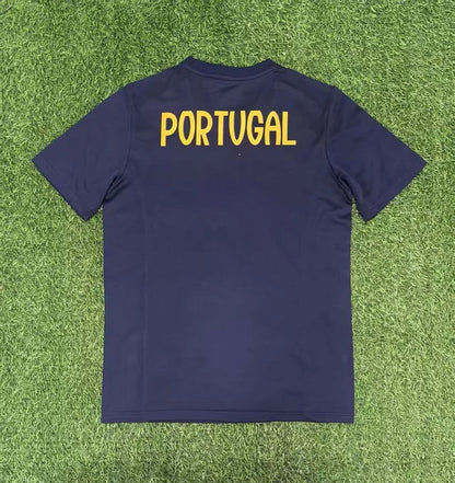 2025 Portugal Special Edition T-shirt Black Football Shirt