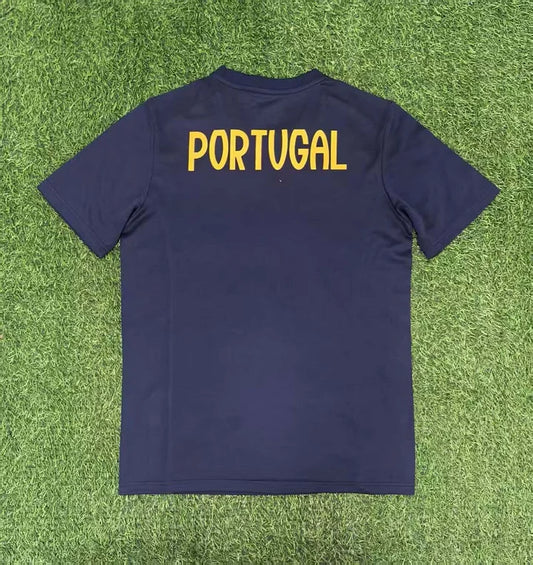2025 Portugal Special Edition T-shirt Black Football Shirt