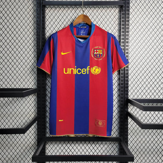 2007/2008 Retro Barcelona Football Shirt Home