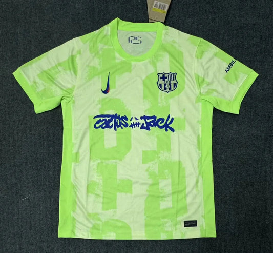 2024/2025 Barcelona Third Away Travis Scott Joint Edition Football Shirt