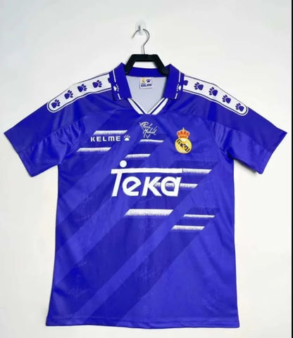 1994/1996 Retro Real Madrid Away Football Shirt