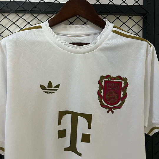 2024/2025 Bayern Munich 125th Anniversary Edition White Football Shirt