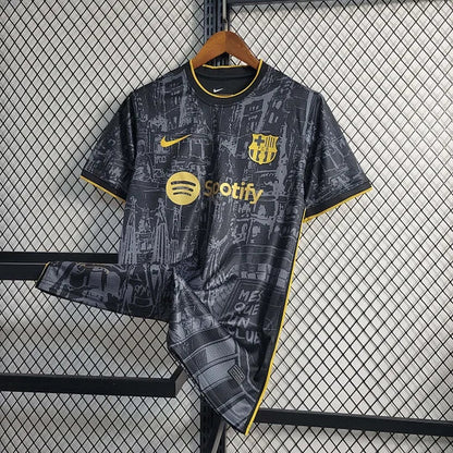 2023/2024 Barcelona Special Edition Black Football Shirt