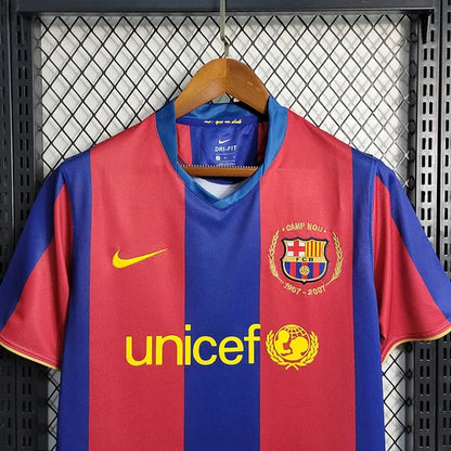 2007/2008 Retro Barcelona Football Shirt Home