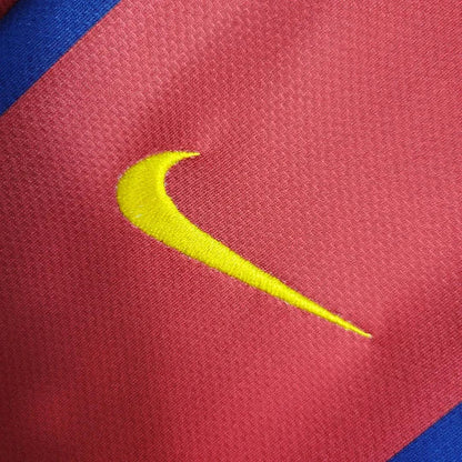 2007/2008 Retro Barcelona Football Shirt Home