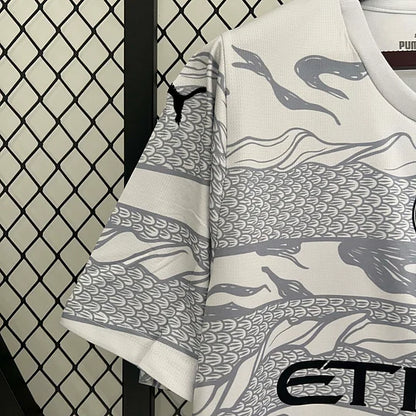 2023/2024 Manchester City Special Edition Grey Football Shirt