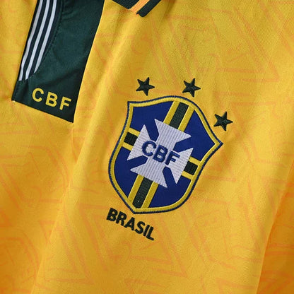 1991/1993 Retro Brazil Home Football Shirt