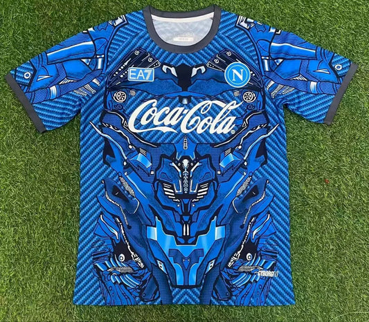 2025/2026 Napoli Training Suit Blue Soccer Jersey