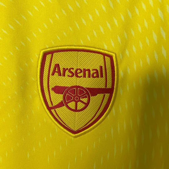 2025/2026 Arsenal Goalkeeper Yellow Football Shirt
