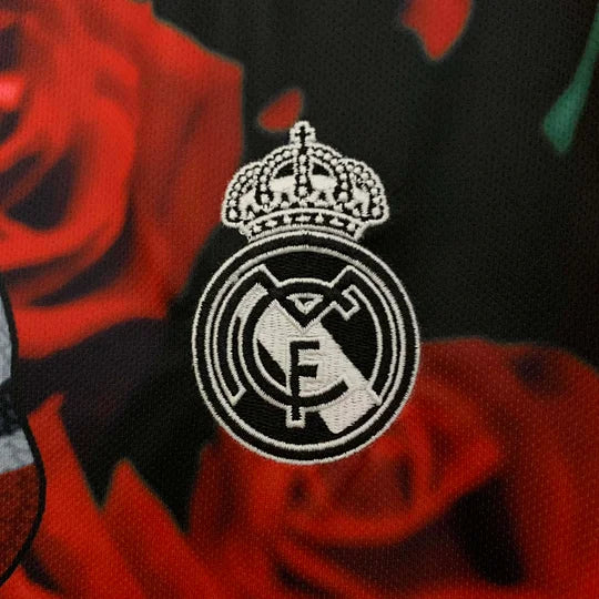 2025/2026 Real Madrid Red Rose Special Edition Football Shirt