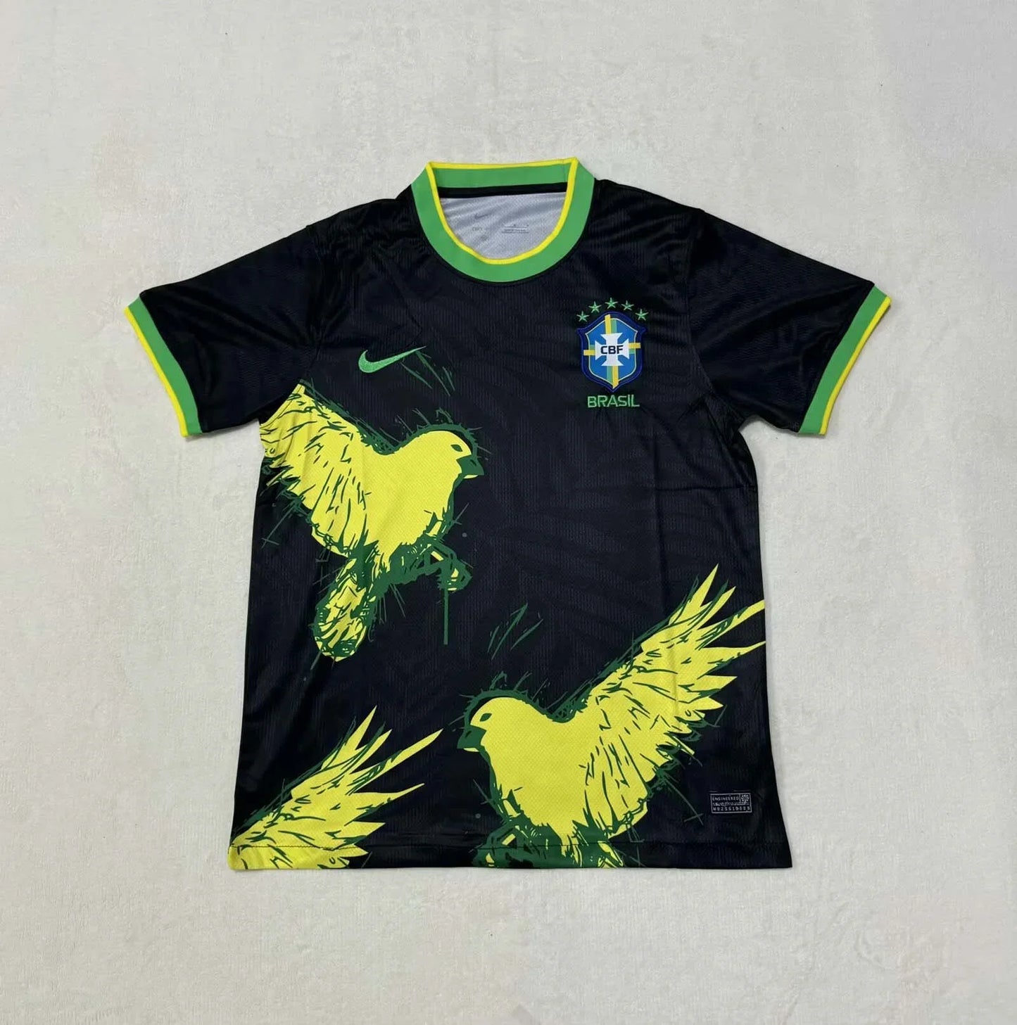 2025 Brazil Special Edition black Football Shirt