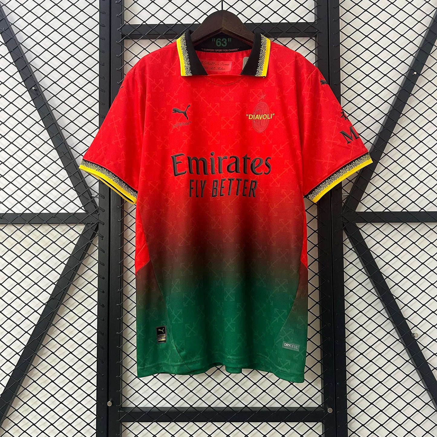 2024/2025 AC Milan Fourth Away Red Soccer Jersey