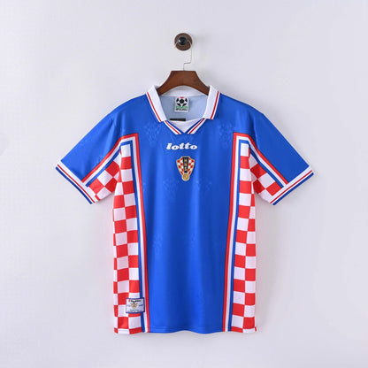 1998 Retro Croatia National Team Away Football Shirt
