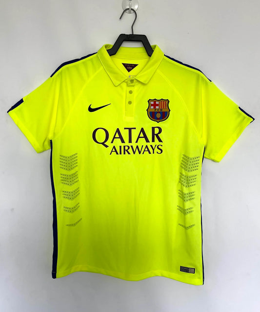 2014/2015 Retro Barcelona Football Shirt Third Away