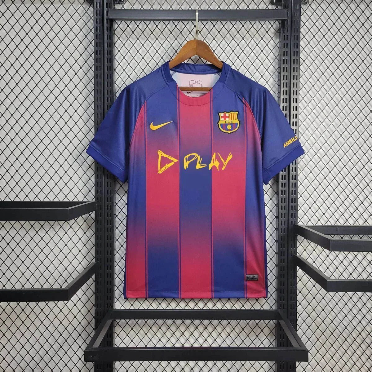 2025/2026 Barcelona Home Ed Sheeran Joint Edition Football Shirt