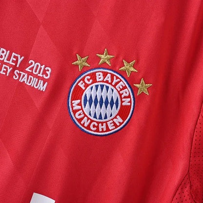 2013/2014 Retro Bayern Munich Home Football Jersey