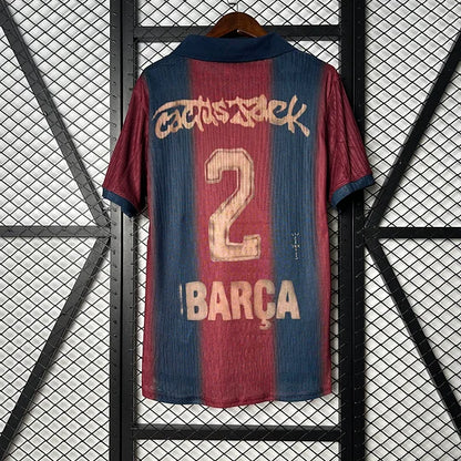 2025/2026 Barcelona Travis Scott Joint Edition Polo Shirt Football Shirt