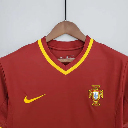 2000 Retro Portugal Home Football Shirt