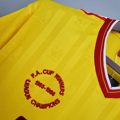 1985/1986 Retro Liverpool Away Football Shirt
