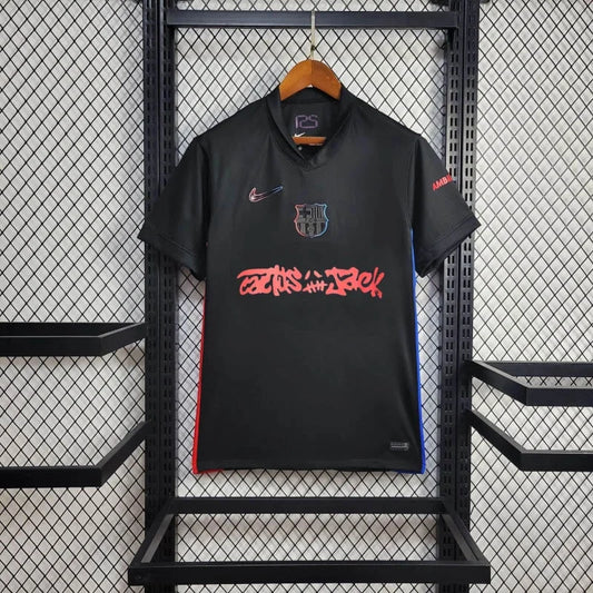 2024/2025 Barcelona Away Travis Scott Joint Edition Football Shirt