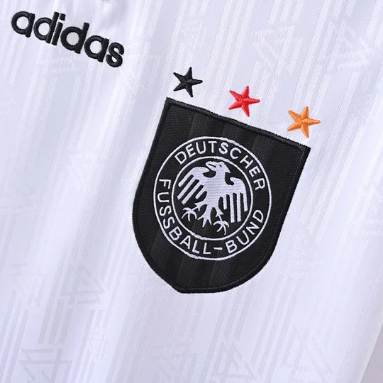 1996 Retro Germany Home Soccer Jersey Football Shirt