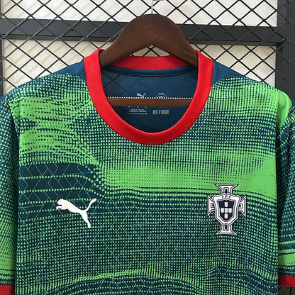 2025 Portugal Training Wear Green Football Shirt