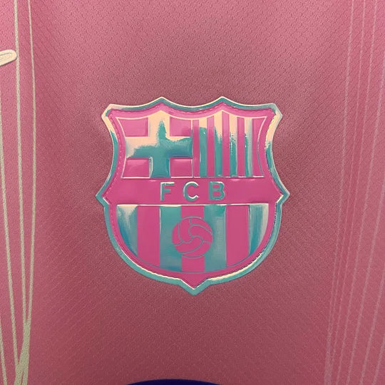 2025/2026 Barcelona Concept Pink Football Shirt