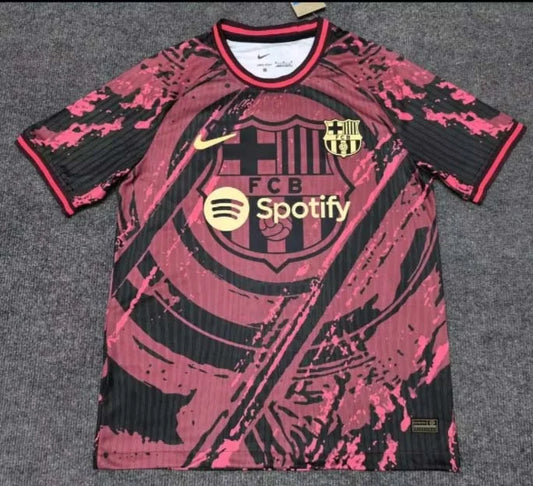 2024/2025 Barcelona Special Edition Red Football Shirt