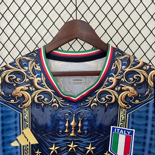2024 Italy Special Edition Blue Football Shirt