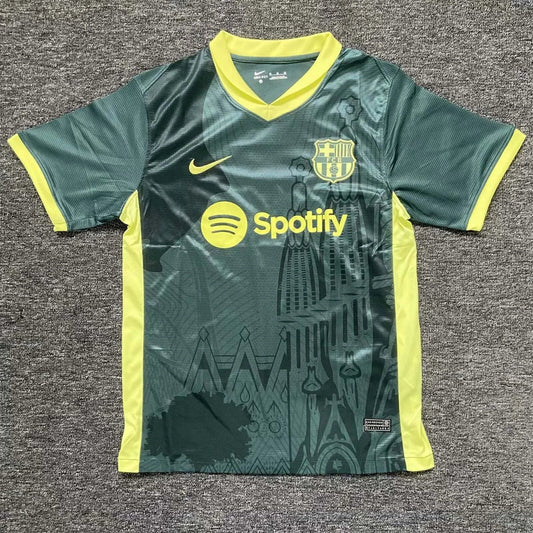 2024/2025 Barcelona Special Edition Green Football Shirt