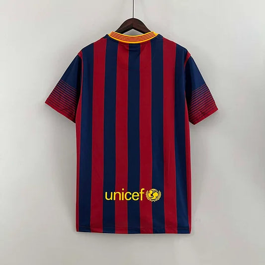 2013/2014 Retro Barcelona Home Football Shirt