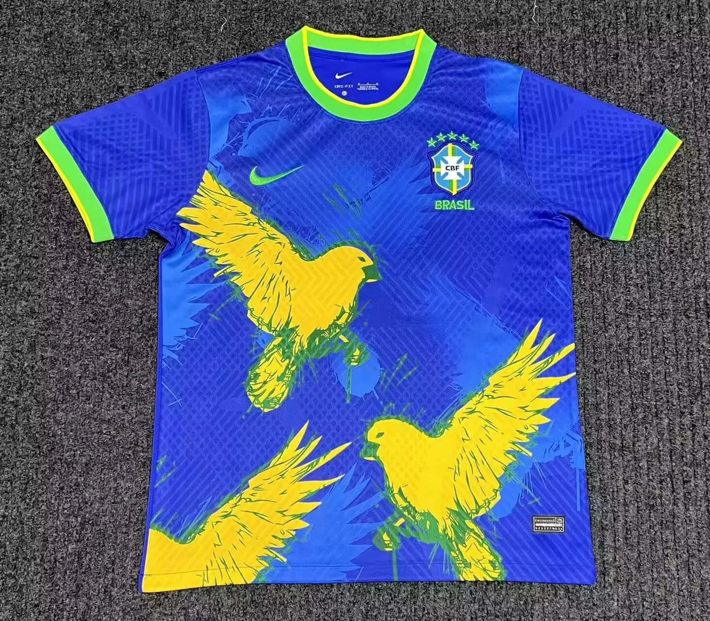 2025 Brazil Special Edition blue Football Shirt
