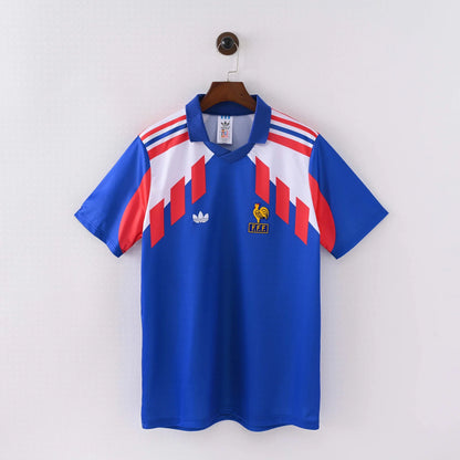 1990 Retro France Home Football Shirt